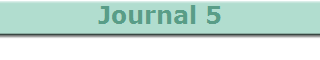 Journal 5