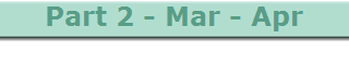 Part 2 - Mar - Apr